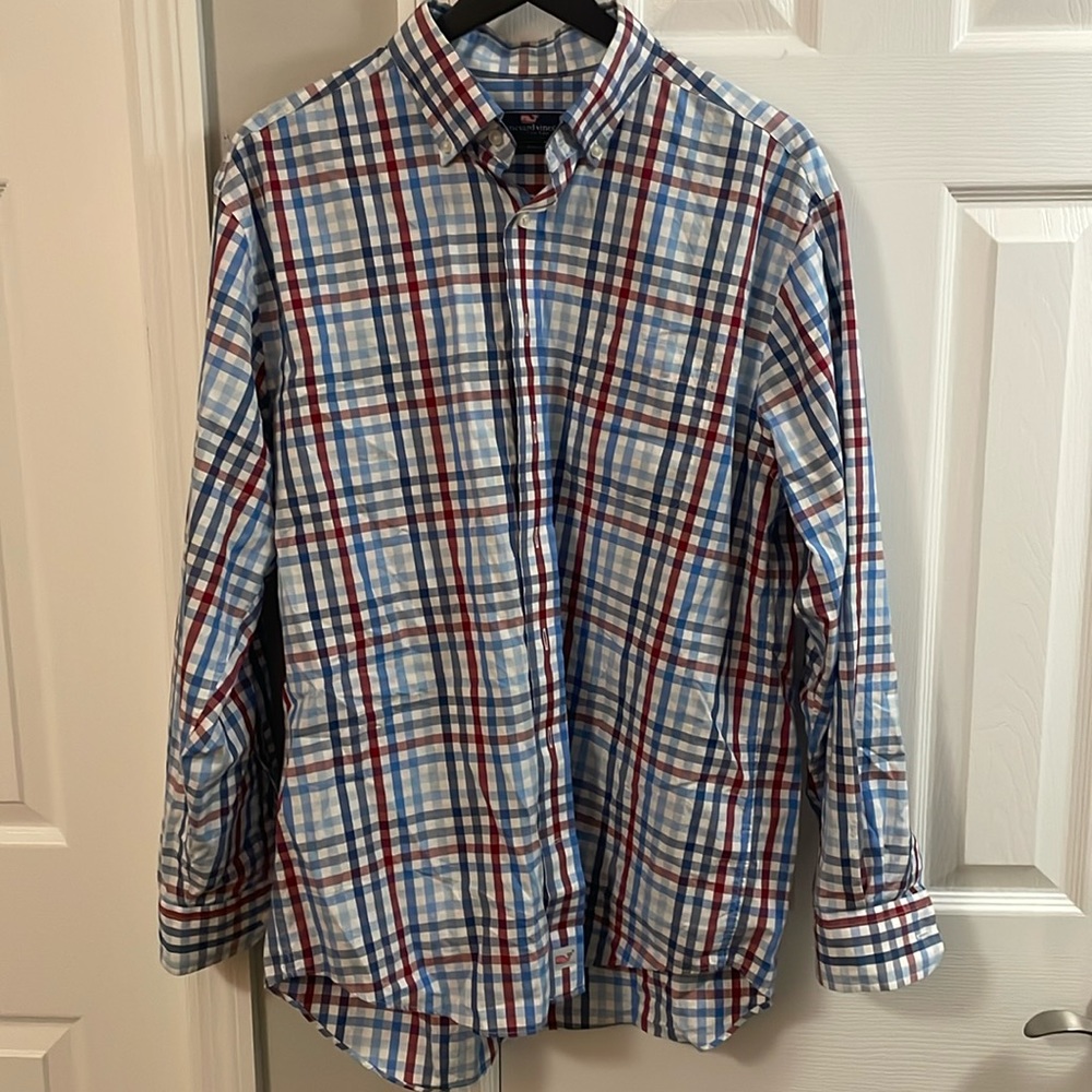 Vineyard Vines Classic Fit Murray Shirt - Size L